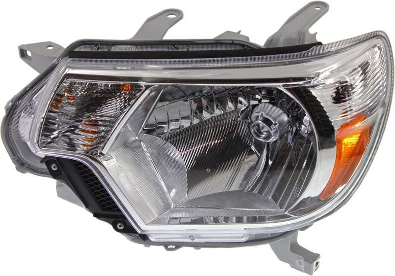 Headlight Assembly for Toyota Tacoma 2012-2015, Left (Driver), Clear Lens, (Type 1, 2014-2015), Replacement