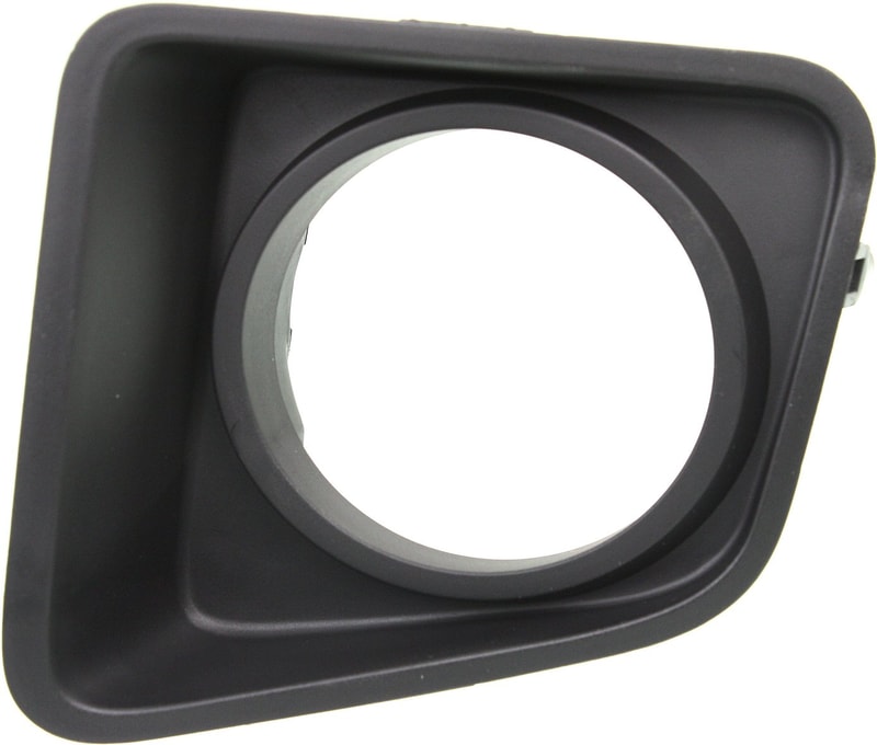 Front Fog Light Molding for Toyota Tundra 2014-2021, Textured Black, Left (Driver), Replacement