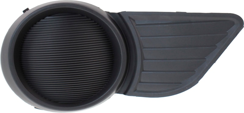 Fog Light Cover for Toyota Sienna 2011-2017, Right (Passenger) Side, Black, Replacement