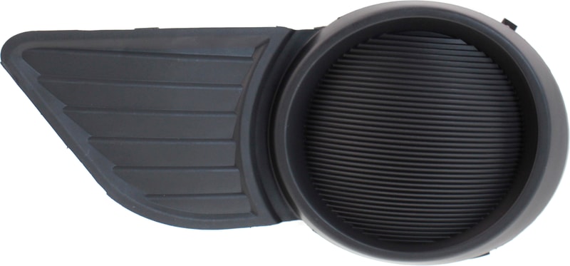 Fog Light Cover for 2011-2017 Toyota Sienna, Left (Driver), Black, Replacement
