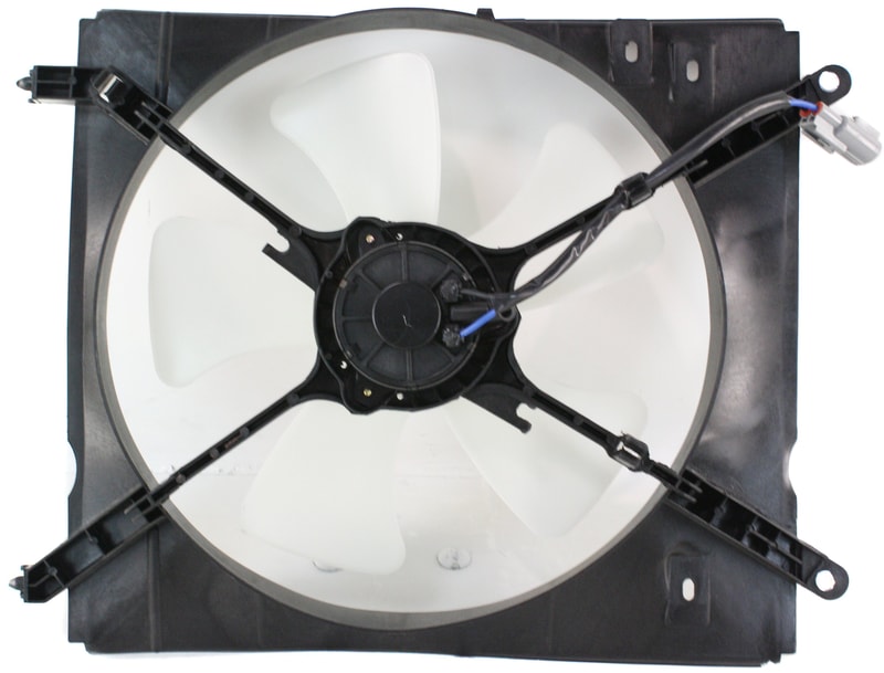 Radiator Fan Shroud Assembly for Toyota Camry 2000-2001, Left Side, For 4 Cylinder, USA Built, Replacement