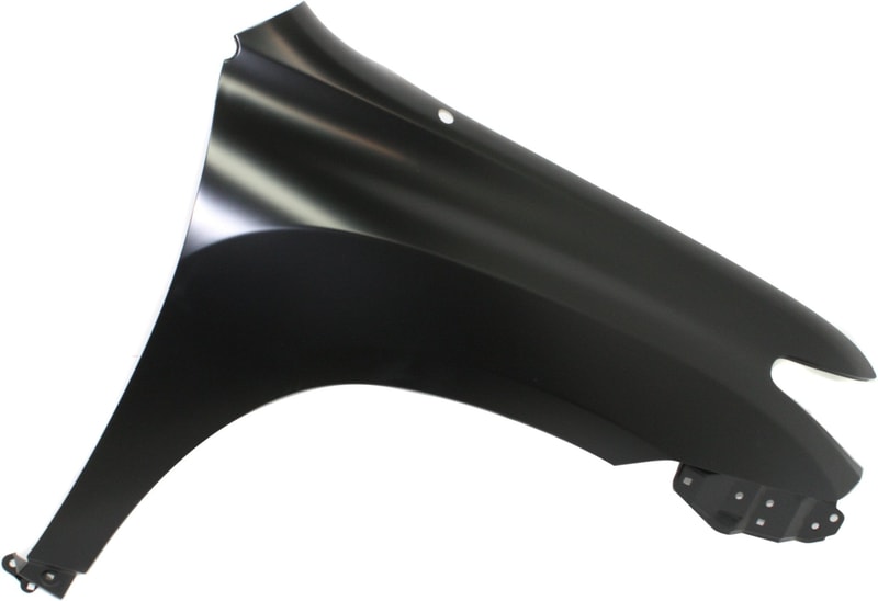 Front Fender for Toyota Highlander 2011-2013, Right (Passenger) Side, Primed (Ready to Paint), Excludes Hybrid Models, with Antenna Hole, Replacement
