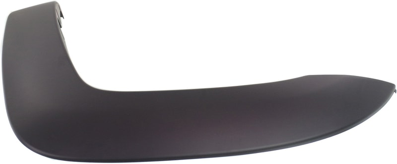 Front Wheel Opening Molding for Toyota Tacoma 2005-2015, Left (Driver), OE Style, Textured Black, Type 2 (Large Flare), Excludes X-Runner Model, Replacement