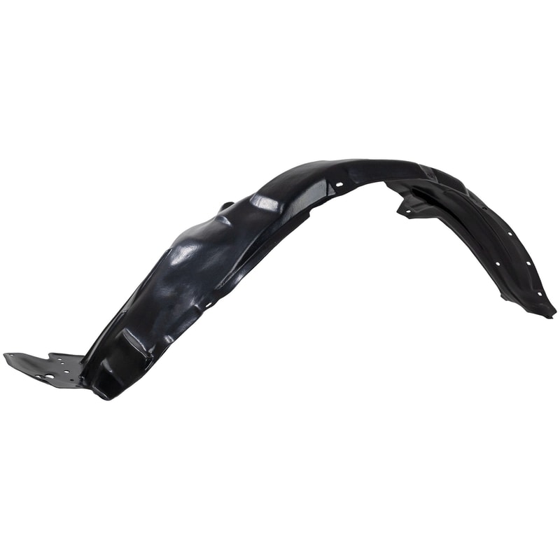 Front Fender Liner for Toyota RAV4 2013-2018, Left (Driver), Plastic, Vacuum Form, Excludes EV Model, Replacement