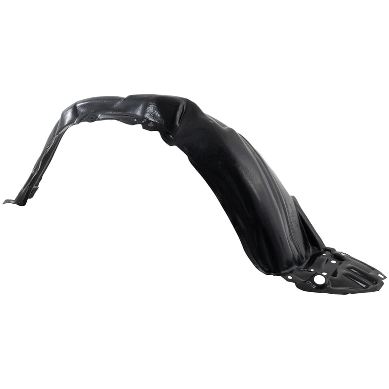 Front Fender Liner for Toyota Prius C 2012-2014, Right (Passenger), Type 2, Plastic, Without Insulation Foam, Vacuum Form, Replacement