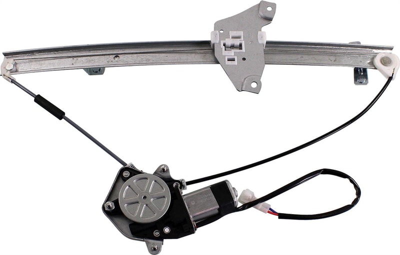 Front Window Regulator for Toyota RAV4 1996-2000, Right (Passenger), Power, with Motor, 4-Door, Replacement