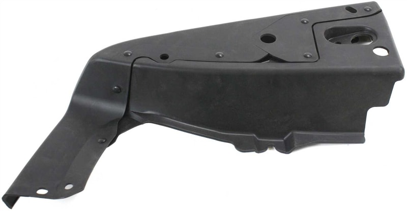 Rear Lower Valance Right (Passenger) Side Spoiler for Toyota Prius (2004-2009), Primed (Ready to Paint), Replacement