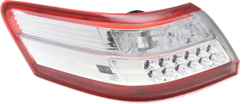 Tail Light for Toyota Camry 2010-2011, Left (Driver) Side, Outer, Lens and Housing, Suitable for Hybrid Model, Japan Built Vehicle, Replacement