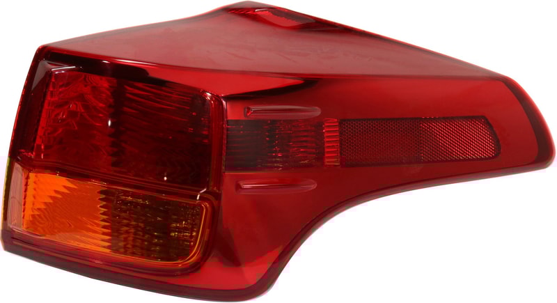 Tail Light for Toyota RAV4 2013-2015, Right (Passenger) Side, Outer Lens and Housing, Halogen, Excludes EV Model, Japan Built Vehicle, Replacement