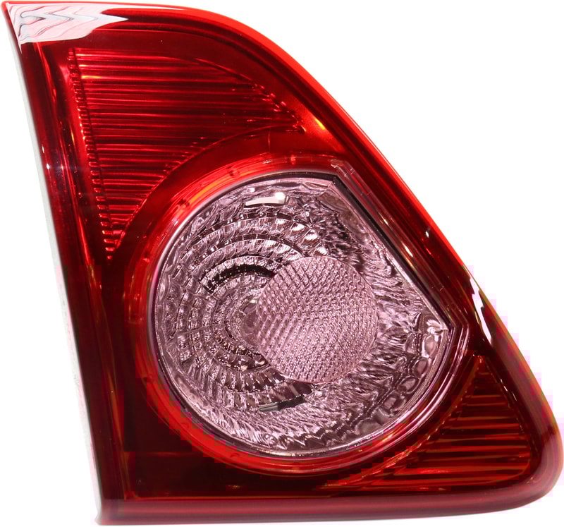 Inner Tail Light Assembly for Toyota Corolla 2009-2010, Left (Driver), North America Built Vehicle, Replacement