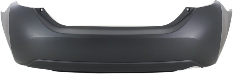 Rear Bumper Cover for Toyota Corolla 2014-2019, Upper Section Primed (Ready to Paint), Lower Section Textured, Replacement