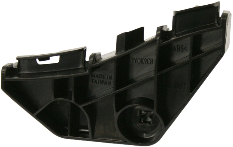 Rear Bumper Bracket for Toyota Corolla 2009-2010, Right (Passenger) Upper Support, Plastic, Replacement