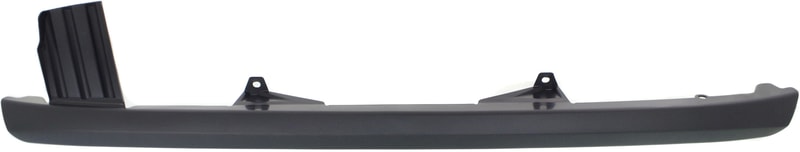 Rear Lower Valance Cover Extension for Toyota Highlander 2014-2019, Textured, Model without Rear Object Sensor Holes (2017-2019), Replacement