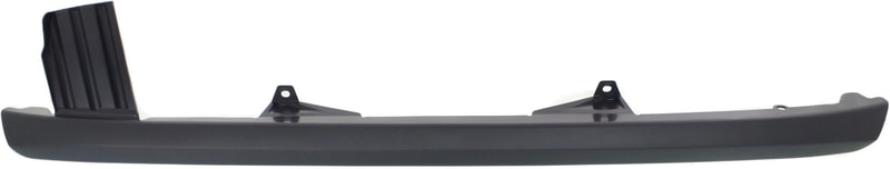 Rear Lower Valance Cover Extension for Toyota Highlander 2014-2019, Textured, Model without Rear Object Sensor Holes (2017-2019), Replacement