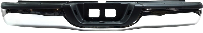 Step Bumper, Face Bar and Pad for Tundra 2000-2006, with Pad Provision, without Mounting Bracket, Chrome, Fleetside, for Toyota, Replacement