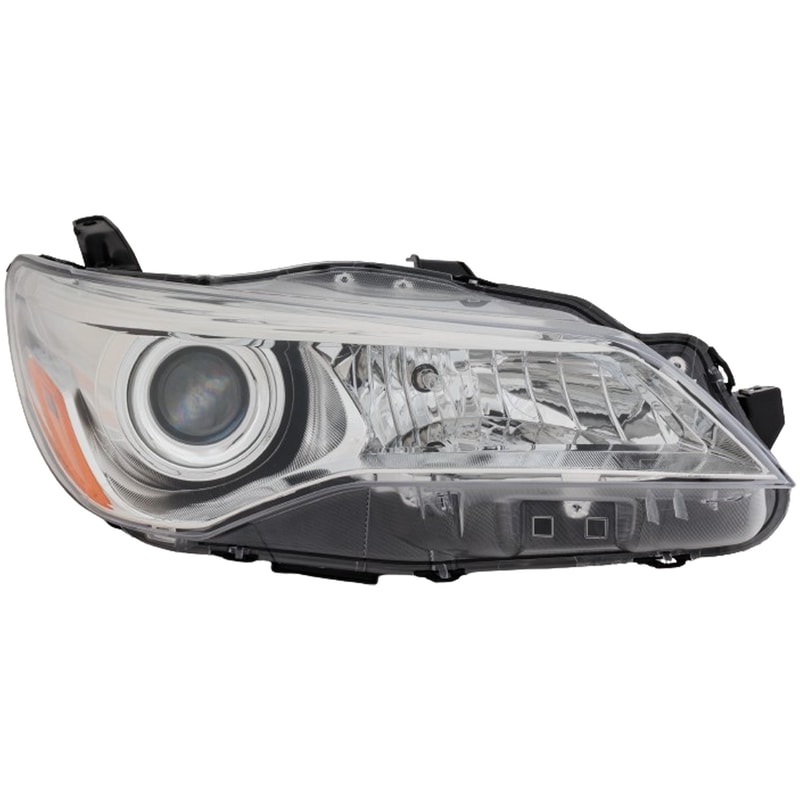 Headlight Assembly for Toyota Camry 2015-2017, Right (Passenger) Side, Halogen, Compatible with LE/XLE Models, Replacement