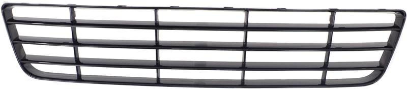 Front Bumper Grille for Volkswagen Golf Hatchback 2012-2013, Center, Lower Position, Plastic, R Model, Replacement