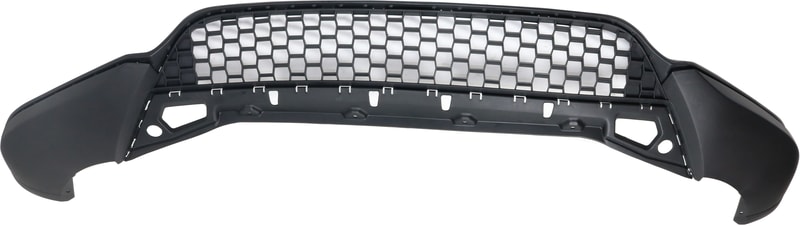 Front Lower Valance Spoiler for Volkswagen Tiguan 2012-2017, Tiguan Limited 2017-2018, Textured with Parking Aid Sensor Holes, Replacement