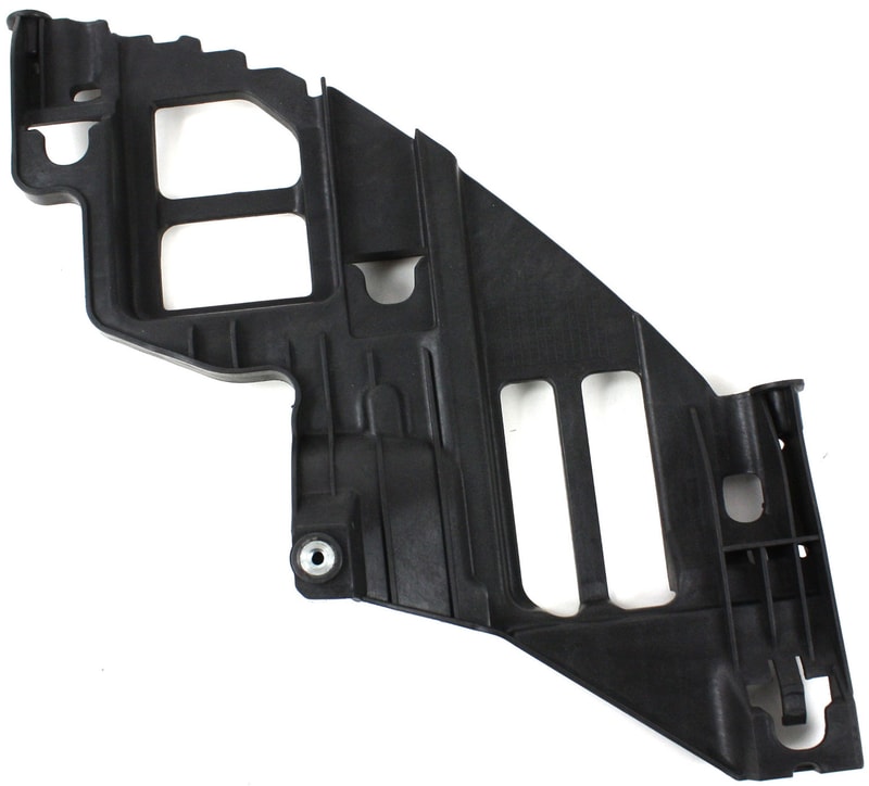 Front Bumper Bracket Right (Passenger) for Volkswagen Golf/GTI/Jetta 2010-2014, Inner Cover Locating Guide, Plastic, Hatchback/Wagon, Replacement