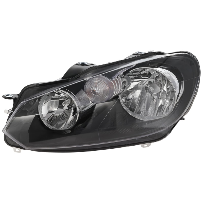 Headlight Assembly for Volkswagen Jetta Wagon 2010-2014, Left (Driver) Side, Halogen, Replacement