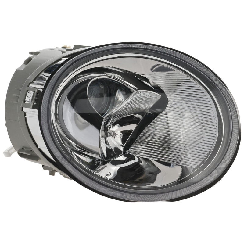 Headlight Assembly for VW Jetta Sedan 2011-2016, Left (Driver), Halogen, Replacement