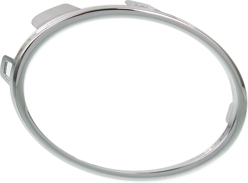 Front Fog Light Molding, Right (Passenger) Side, Chrome Ring for Volkswagen GOLF Hatchback (2010-2014), TIGUAN (2012-2017), TIGUAN LIMITED (2017-2018), Replacement