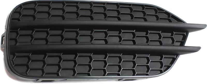 Fog Light Cover for Volkswagen Tiguan 2009-2017, Tiguan Limited 2017-2018, Left (Driver), Textured Black, Replacement