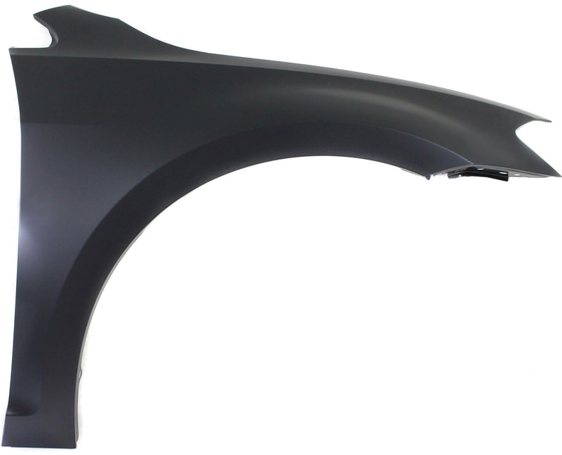 Front Fender for Volkswagen Golf 2015-2017, Right (Passenger) Side, Primed (Ready to Paint), without Signal Light Hole, Replacement