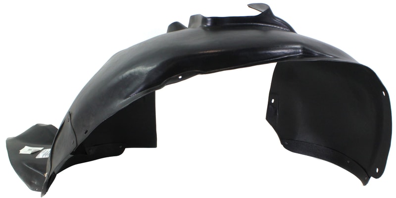 Front Fender Liner for Volkswagen Tiguan 2009-2017/Tiguan Limited 2017-2018, Type 1, Left (Driver), Plastic, Vacuum Form, Replacement