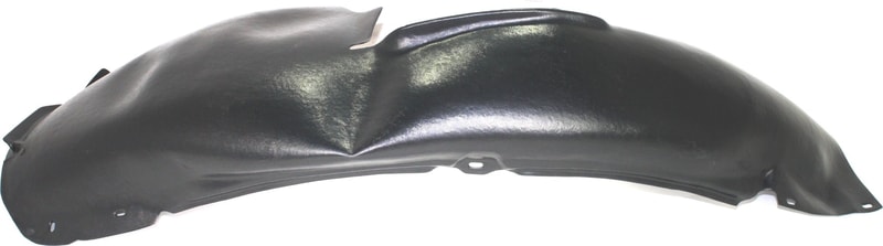 Front Fender Liner for Volkswagen Golf/GTI 2010-2014, Right (Passenger) Side, Plastic, Vacuum Form, Rear Section, Hatchback, Replacement