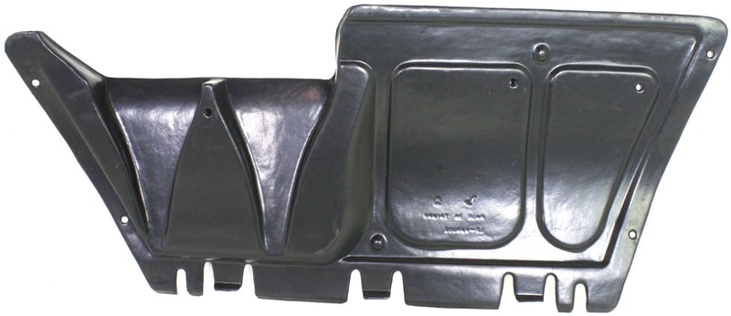 Engine Splash Shield for Volkswagen Beetle (1998-2005), Golf (1999-2010), Under Cover Center, Replacement