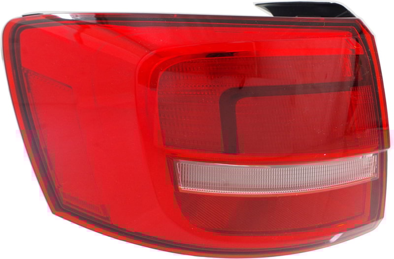 Tail Light for Volkswagen Jetta 2015, Left (Driver) Side, Outer Assembly, Halogen, Hybrid Model, To June 28, 2015, Replacement