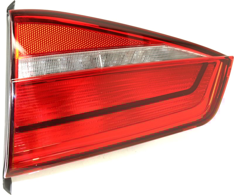 Tail Light Assembly for Volkswagen Jetta Hybrid Model 2015, Right (Passenger) Side, Inner Halogen Light, Replacement (CAPA Certified)