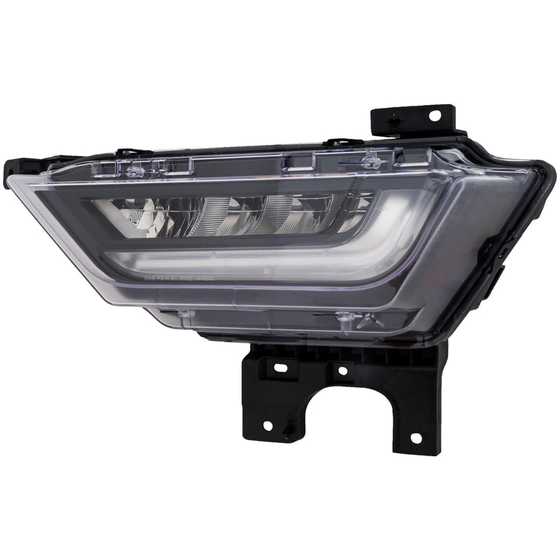 Front Fog Light Assembly for Ford F-150 2021-2023, LED, Left (Driver), Hybrid 2021-2021, Replacement