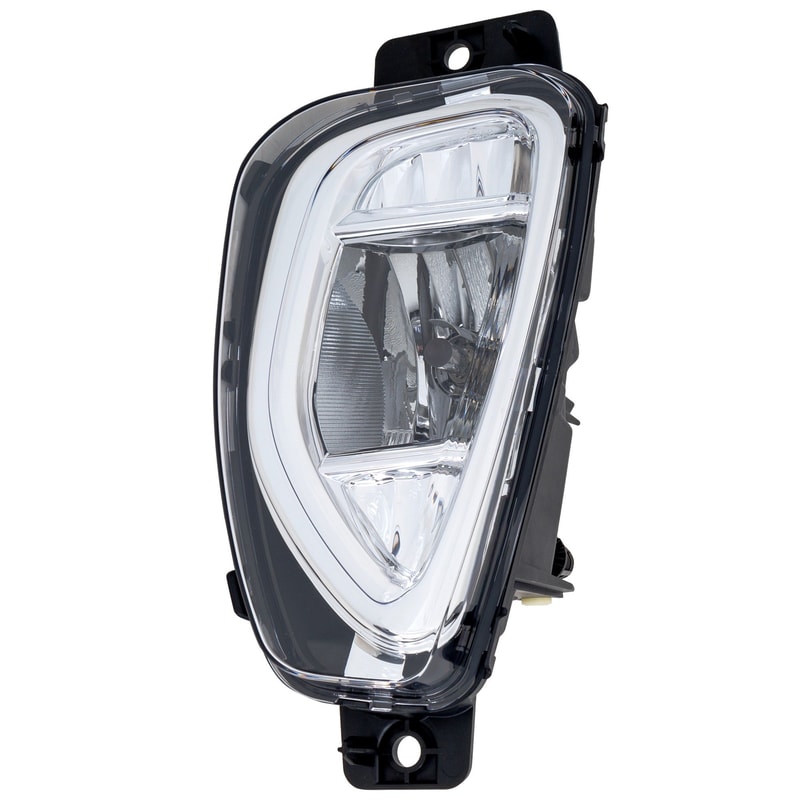 Fog Light Assembly for Ford Escape 2020-2022, Left (Driver) Side, Halogen, Replacement