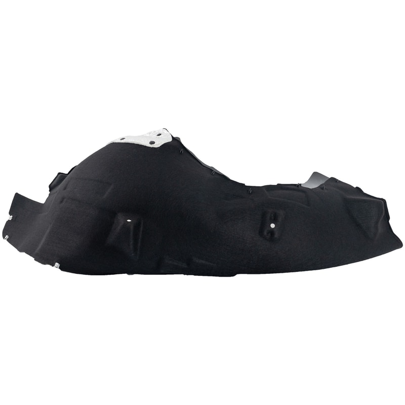 Front Fender Liner for Ford F-150 2021-2023, Right (Passenger), Plastic, Vacuum Form, with Insulation Foam and Aluminum Pad, 2.7 Liter/3.3 Liter/5.0 Liter Engine, XLT Models, Replacement