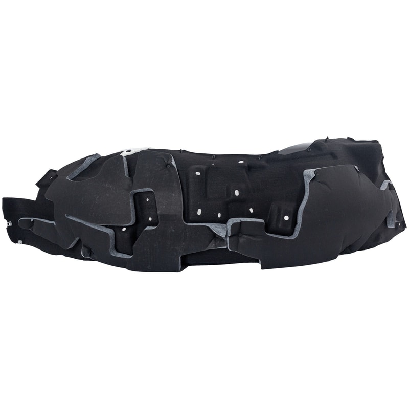 Front Fender Liner for 2021-2023 Ford F-150, Right (Passenger) Side, Plastic, Vacuum Formed, w/ Insulation Foam, Compatible with Crew Cab Pickup XL/XLT/Platinum/Lariat/King Ranch & 3.0L Extended Cab Pickup Lariat, Replacement