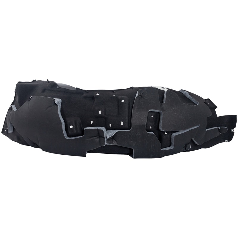 Front Fender Liner Left (Driver) for 2021-2023 Ford F-150, Plastic Vacuum Form with Insulation Foam, fits XL/XLT/Platinum/Lariat/King Ranch Crew Cab 3.0L Engines & Lariat Extended Cab Models, Replacement