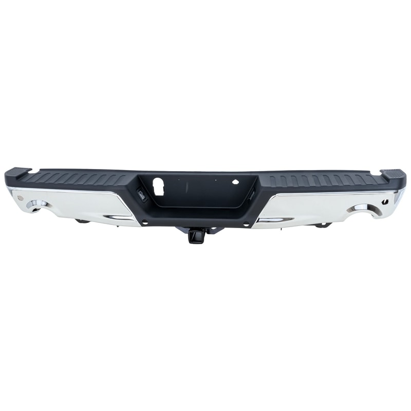 Rear Bumper Face Bar for Ford F-150 Limited Model, Chrome, 2019-2020, Replacement
