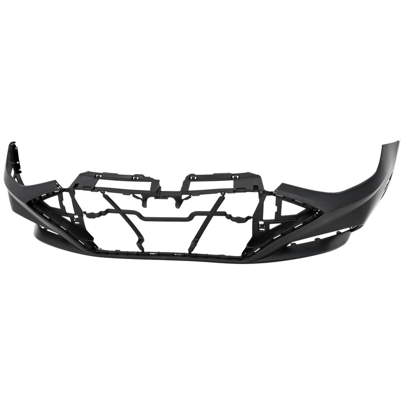 Front Bumper Cover for Sonata 2020-2022, Primed (Ready to Paint), Upper Position, Luxury/SEL/SEL Plus/Sport Models, (Excluding Hybrid Models), Without Sensor Holes, Replacement