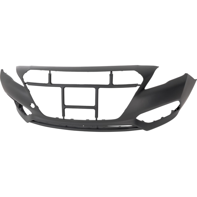 Front Bumper Cover for 2016-2017 Hyundai Sonata, Primed (Ready to Paint), for Hybrid Models, Replacement