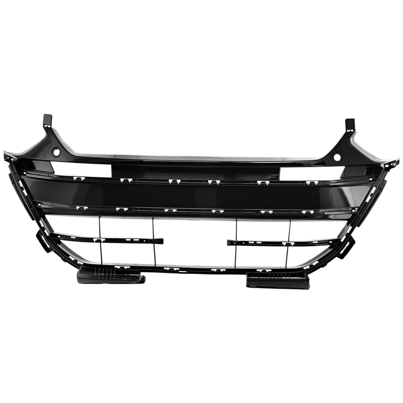 Front Bumper Grille for Honda Accord 2021-2022, Lower Section, Painted Black, Suitable for Hybrid Touring/Touring Models, Replacement