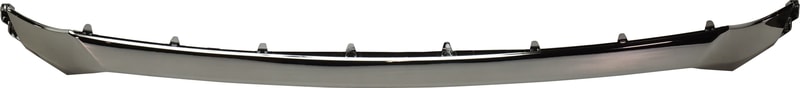 Front Bumper Molding Garnish for Hyundai Santa Fe 2019-2020, Center Position, Dark Chrome, Replacement