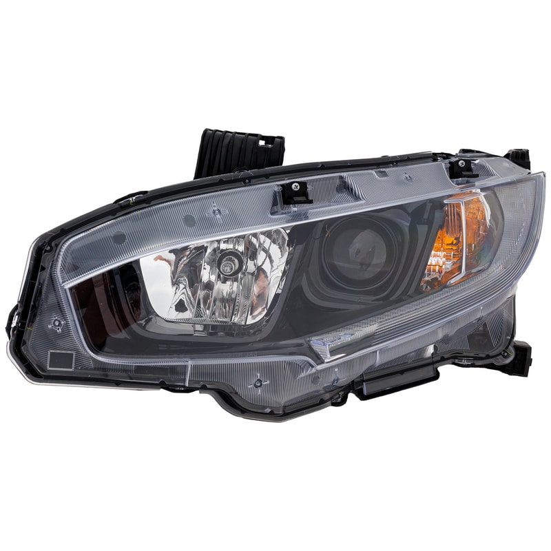 2019 - 2021 Honda Civic Headlight Assembly - Left (Driver) (CAPA Certified)