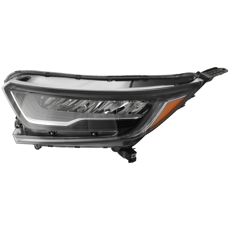 LED Headlight Assembly for Honda CR-V 2017-2022, Left (Driver), North America Built Vehicle, Excludes Hybrid Touring Model, Replacement (CAPA Certified)