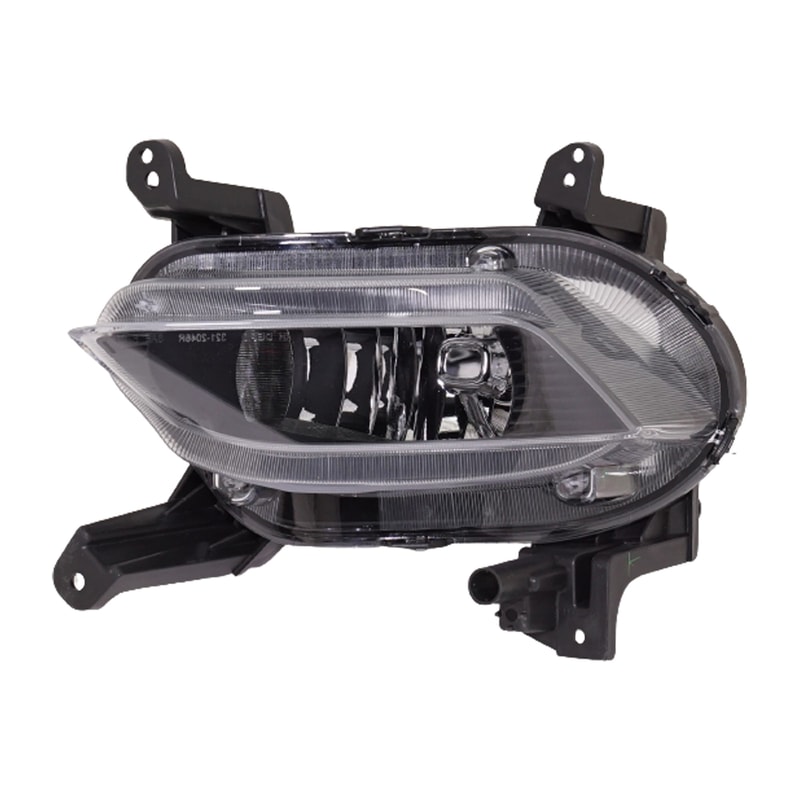 Fog Light Assembly for Hyundai SANTA FE 2019-2020, Left (Driver), Halogen, Replacement (CAPA Certified)
