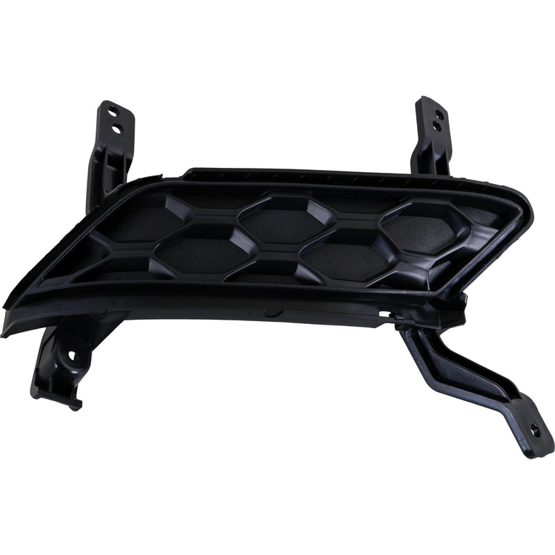 Fog Light Cover for Hyundai Santa Fe 2019-2020, Right (Passenger) Side, Black, SE Model, Replacement
