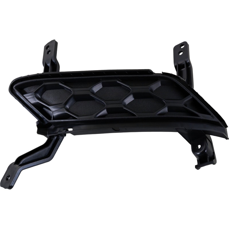 Fog Light Cover for Hyundai Santa Fe 2019-2020, Left (Driver), Black, SE Model, Replacement