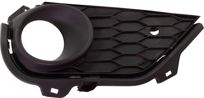 Front Fog Light Molding for 2019-2022 Honda Pilot, Black, Right (Passenger), Compatible with Black Edition/Elite/Touring/TrailSport Models, with Parking Aid Sensor Holes, Replacement