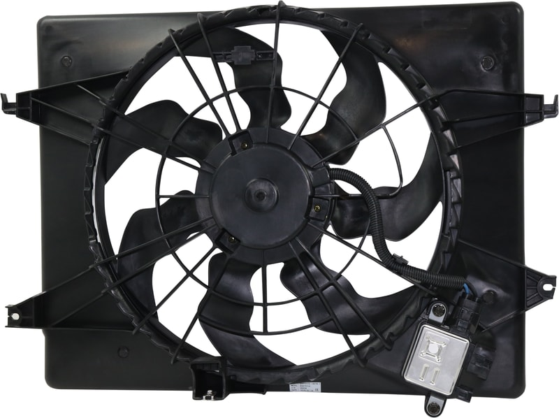 2011 - 2016 Hyundai Sonata Radiator Cooling Fan Assembly